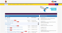 Desktop Screenshot of lpse.jemberkab.go.id
